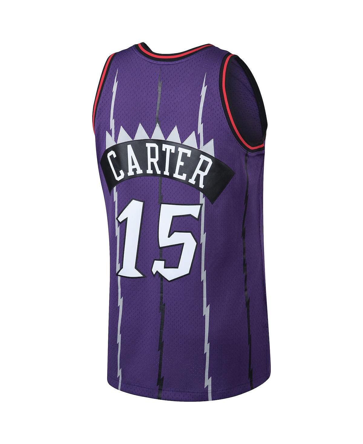 

Мужское джерси vince carter purple toronto raptors big and tall hardwood classics Mitchell & Ness, фиолетовый