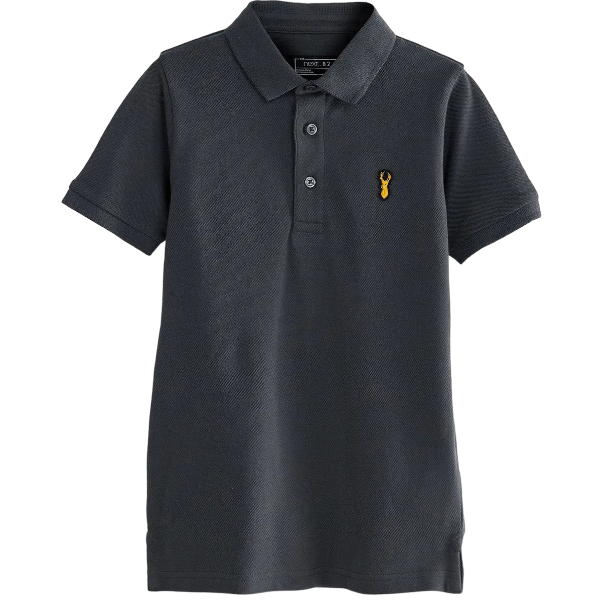 

Футболка-поло Next Short Sleeve, темно-серый