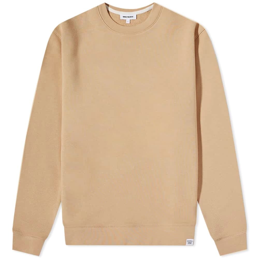 

Толстовка Norse Projects Vagn Classic Crew Sweat, Коричневый