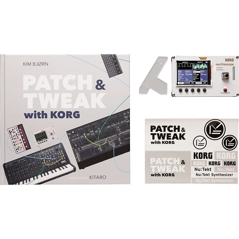 

Комплект осциллографа Korg Nu:Tekt NTS-2 с книгой исправлений и настроек [Предзаказ] NTS-2 Oscilloscope Kit + Patch & Tweak with Korg