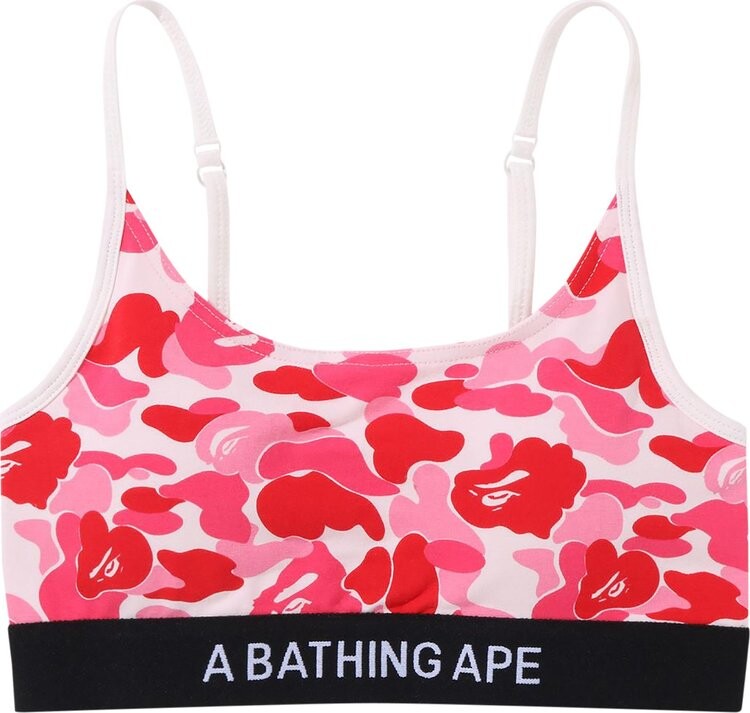 

Бюстгальтер BAPE ABC Camo Sport Bra 'Pink', розовый