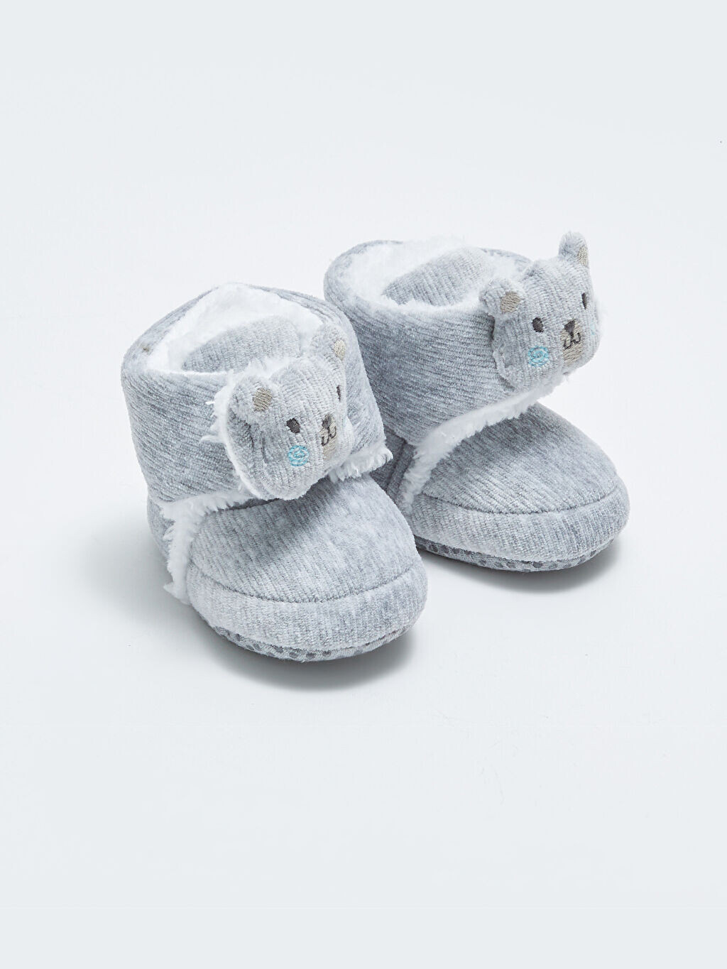 

Домашние ботинки Baby Boy Pre-Toddler Home с 3D-нашивкой LCW Steps
