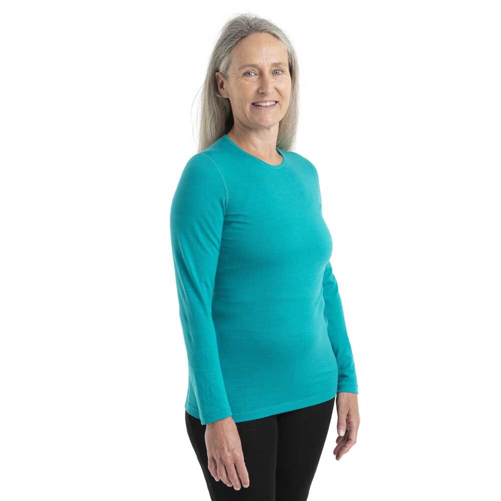 

Базовый слой Icebreaker 200 Oasis Crewe Merino, зеленый