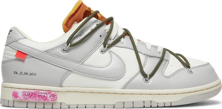 Nike dunk low 2025 x off white