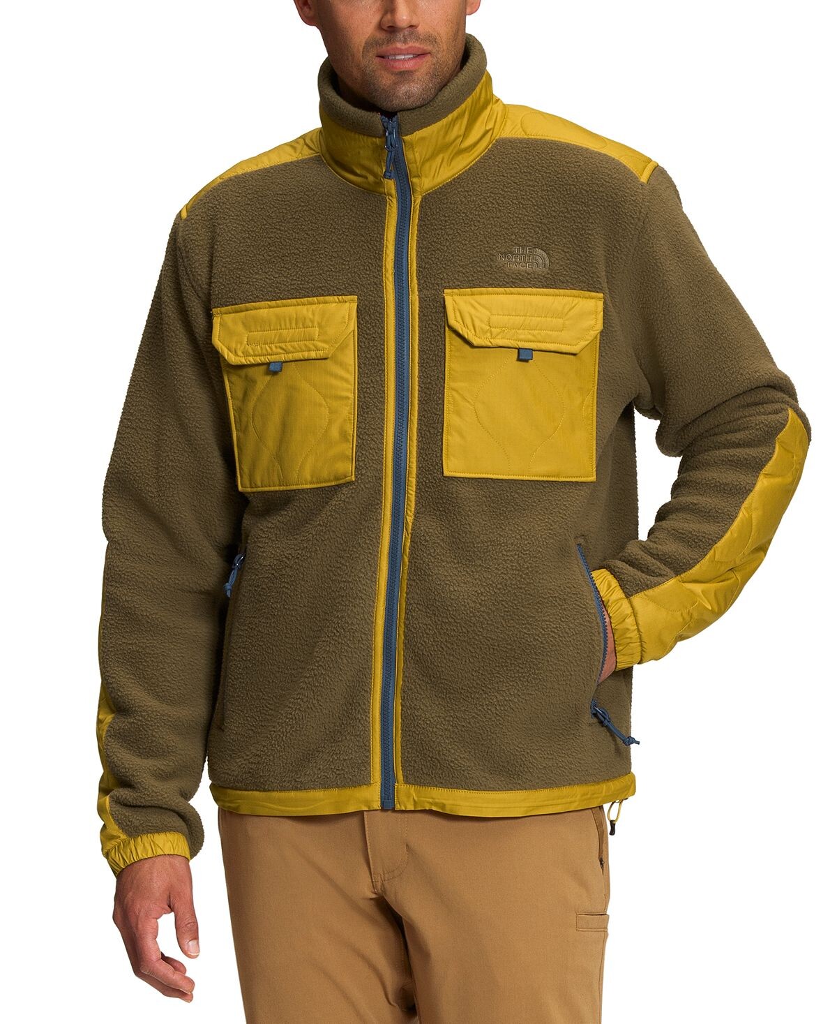 

Мужская флисовая куртка royal arch с молнией во всю длину The North Face, мульти