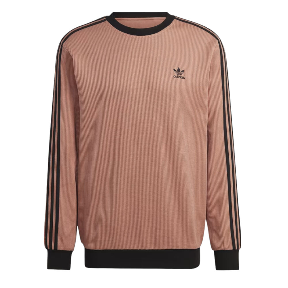 

Свитшот Adidas Originals Adicolor Classics Waffle, коричневый