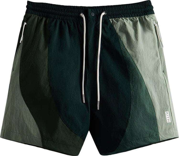 Шорты Kith Madison IV Short 'Stadium', зеленый - фото