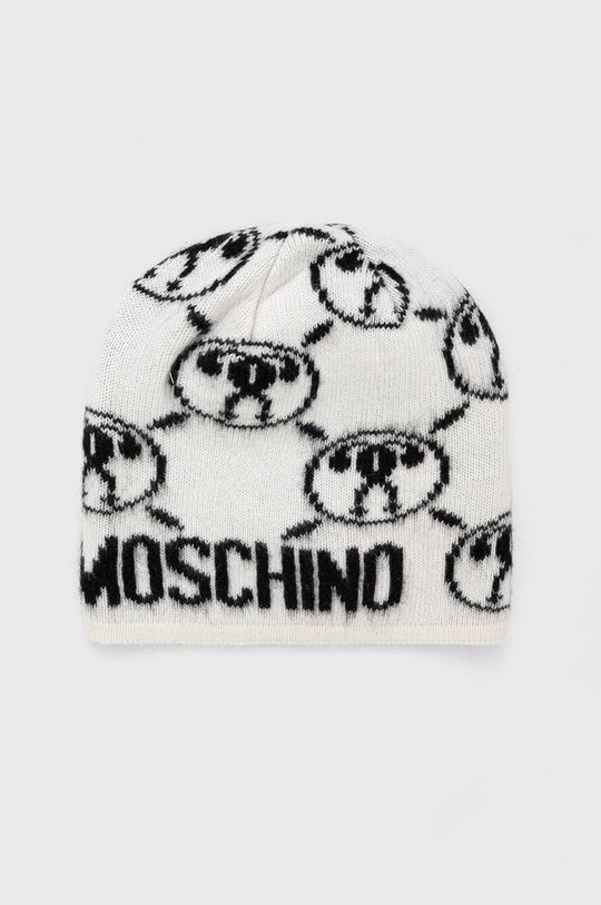 

Шапка из смесовой шерсти Moschino, белый