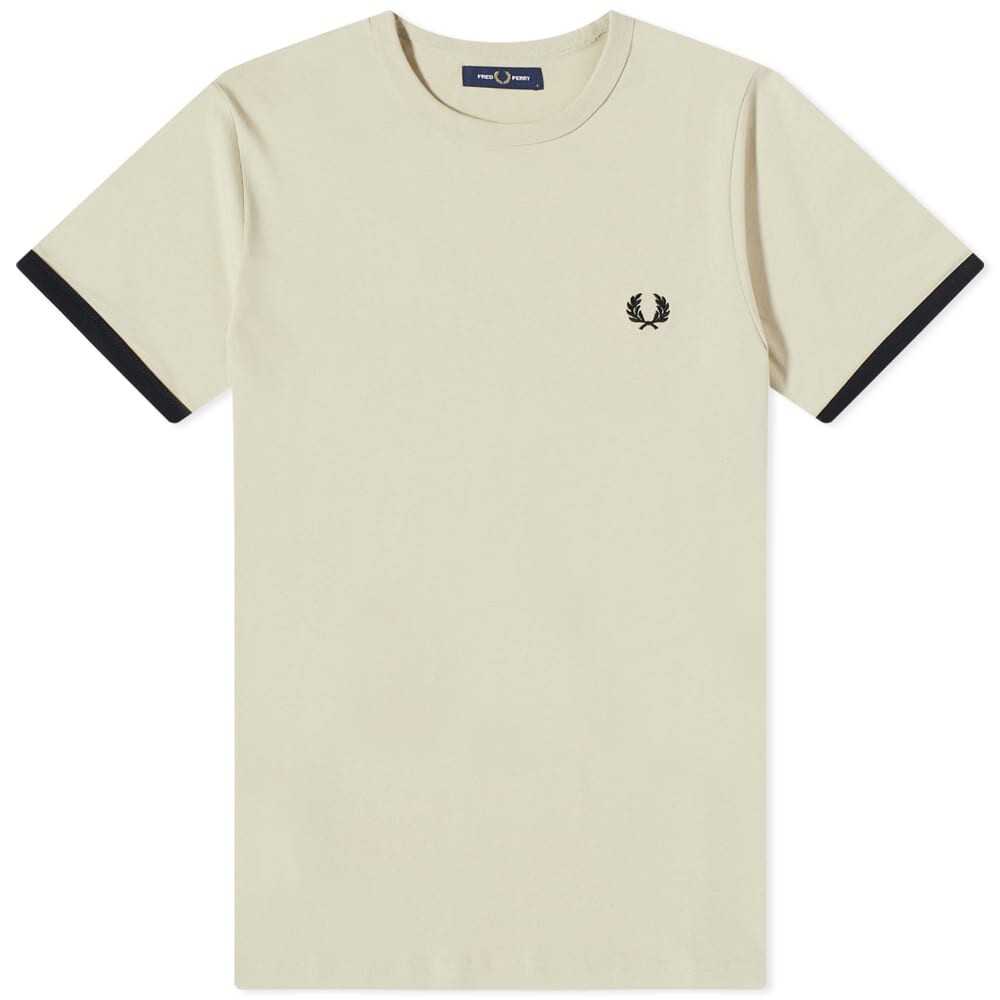 

красная футболка Perry Ringer Fred Perry Authentic