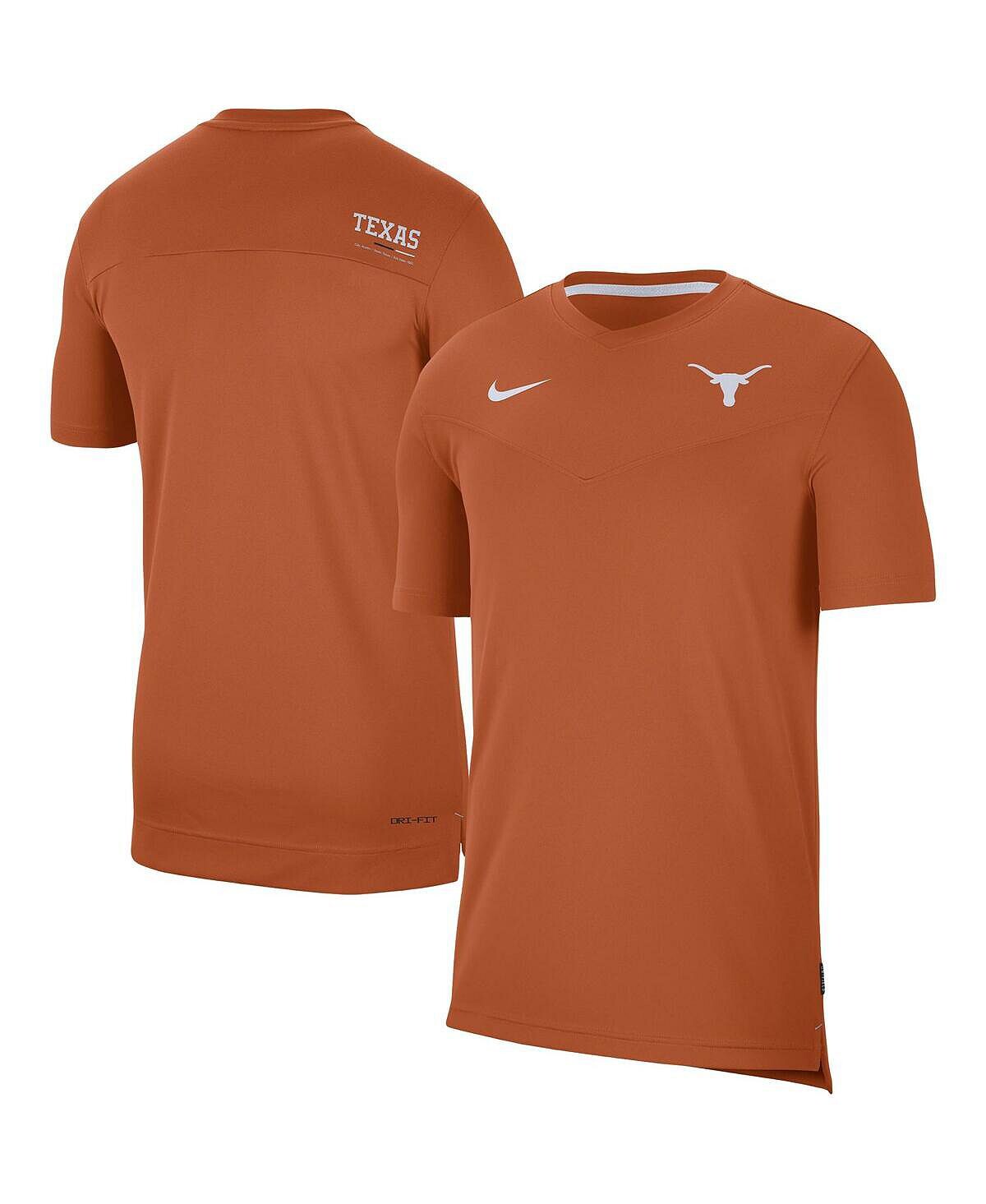 

Мужская футболка texas orange texas longhorns coach uv performance Nike, мульти