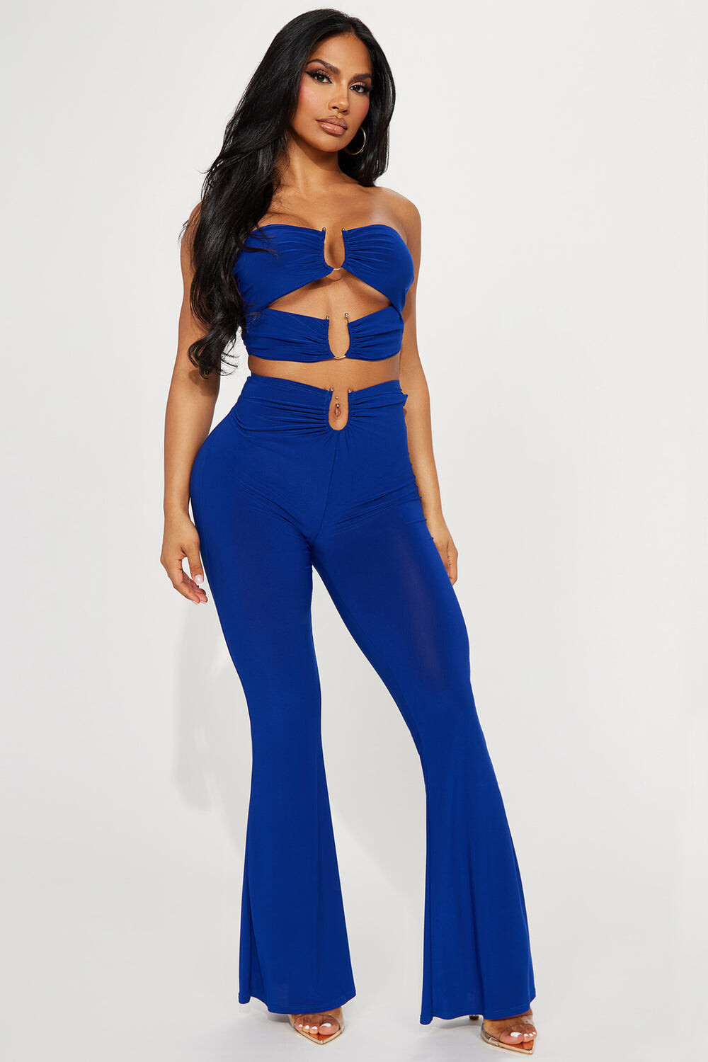

Брюки Fashion Nova 10359S, роял, Синий