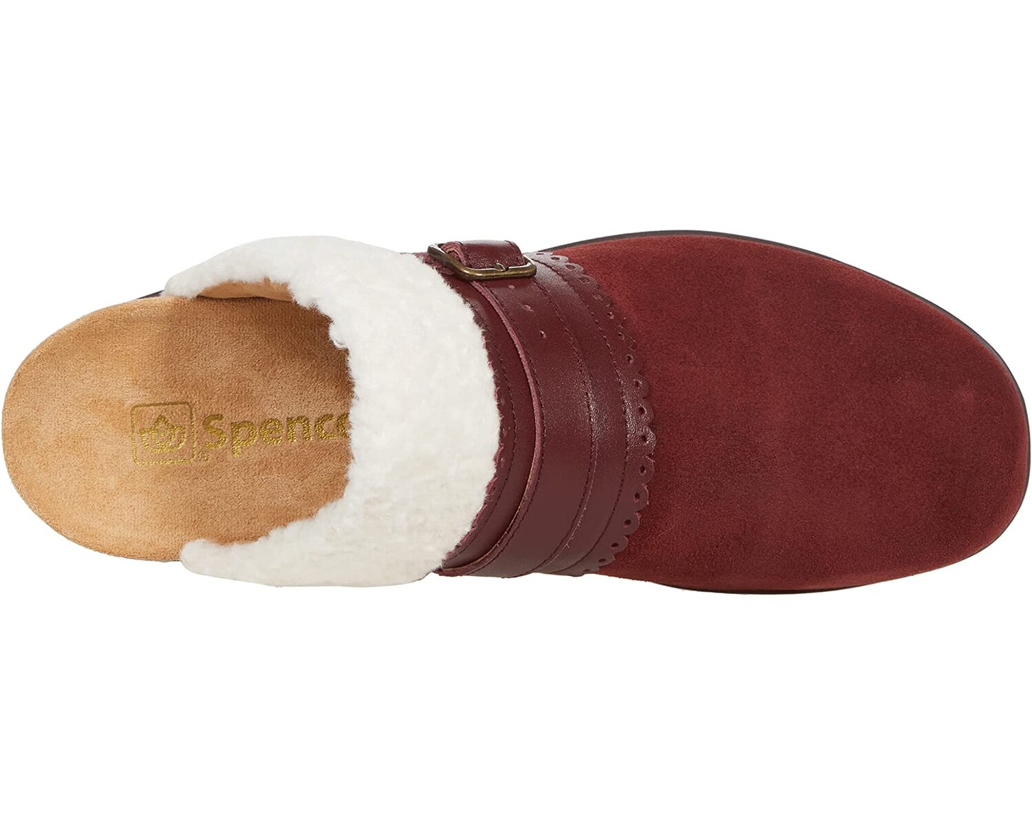 

Сабо Nottingham Clog . Spenco, бургундия