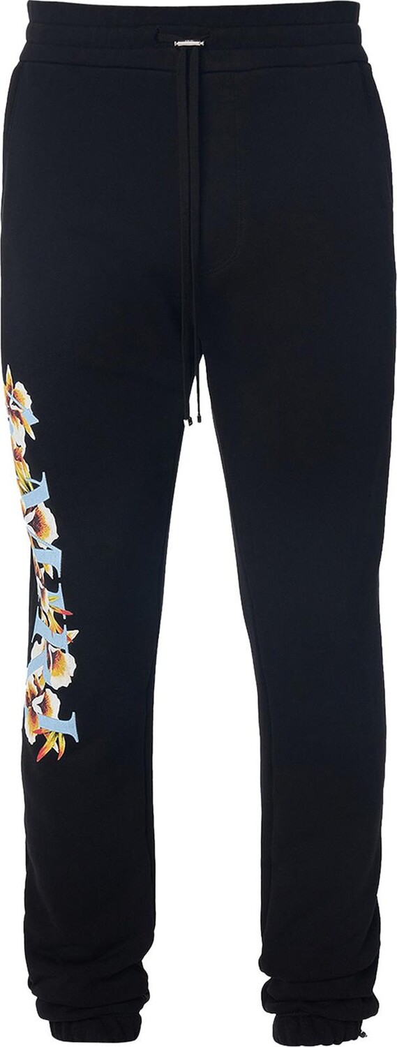 

Спортивные брюки Amiri Hibiscus Logo Sweatpants 'Black', черный