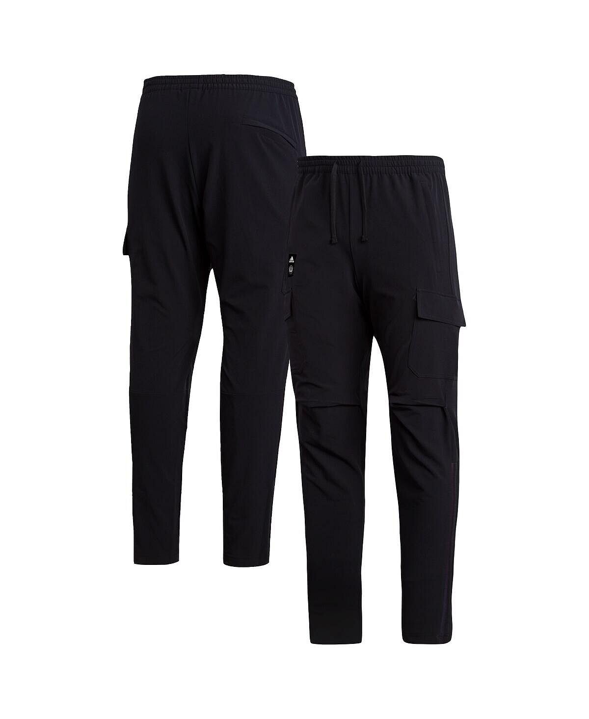 

Мужские черные дорожные брюки philadelphia union adidas, черный