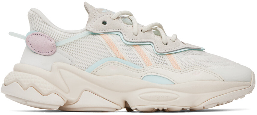 

Женские кроссовки Adidas Originals Ozweego, белый/сиреневый
