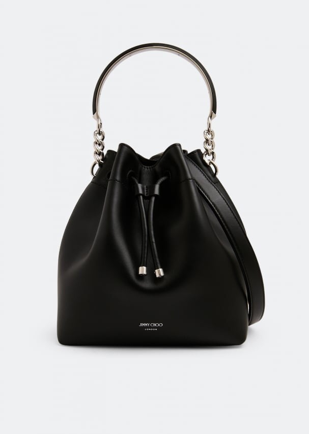 

Сумка JIMMY CHOO Bon Bon bucket bag, черный