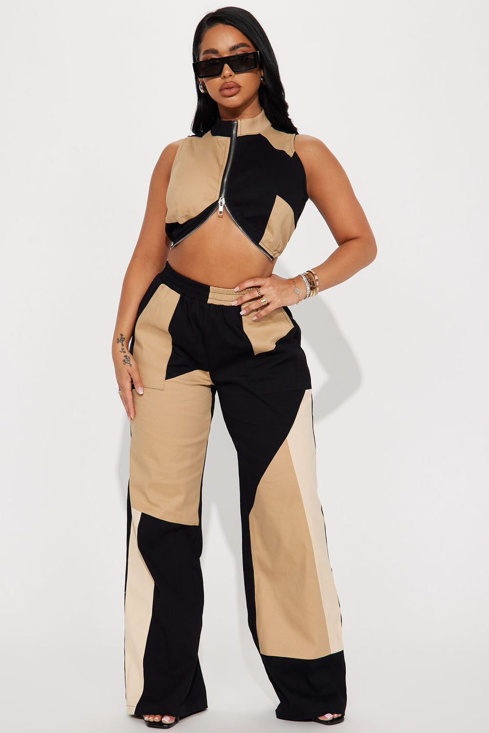 

Брюки Fashion Nova HGC7832, черный