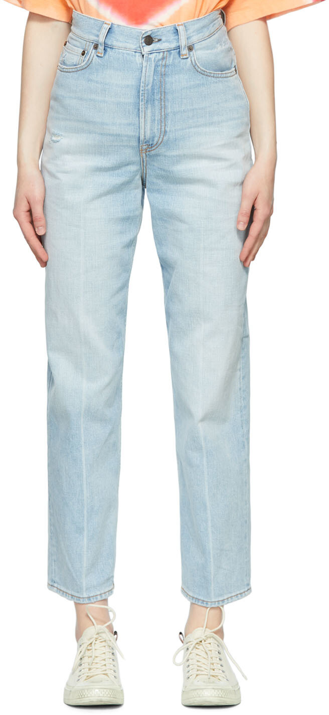 

Синие джинсы свободного кроя Acne Studios