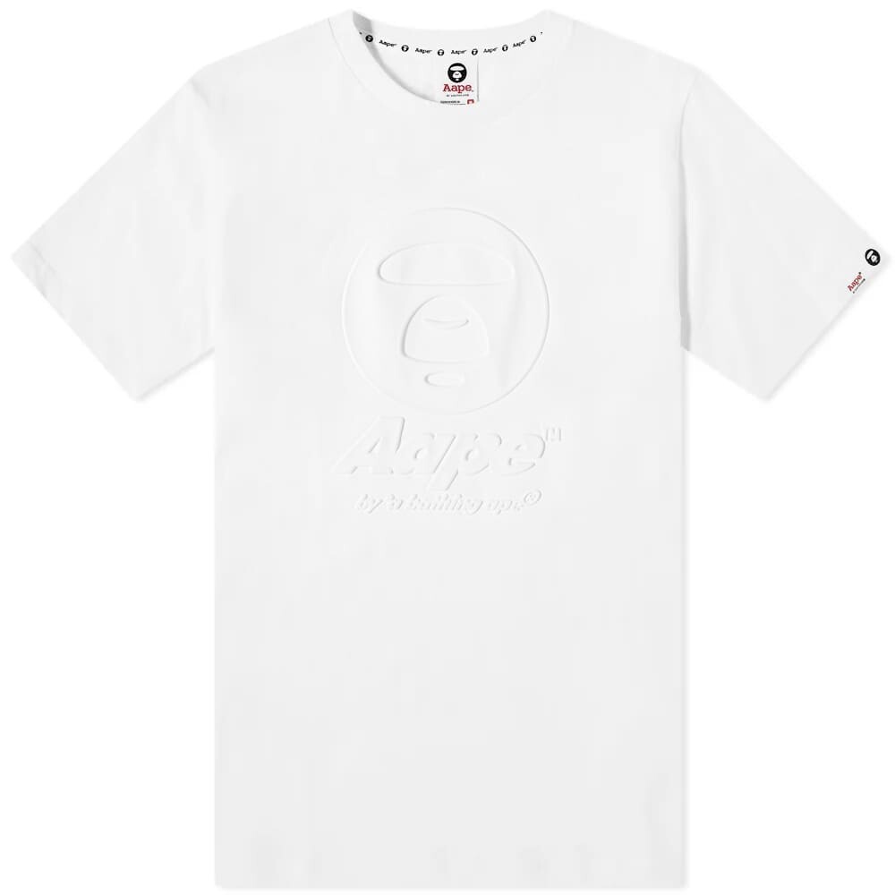 

Футболка AAPE Embossed Moon Face Tee