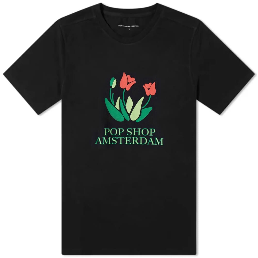

Футболка Pop Trading Company Tulip Tee, Черный