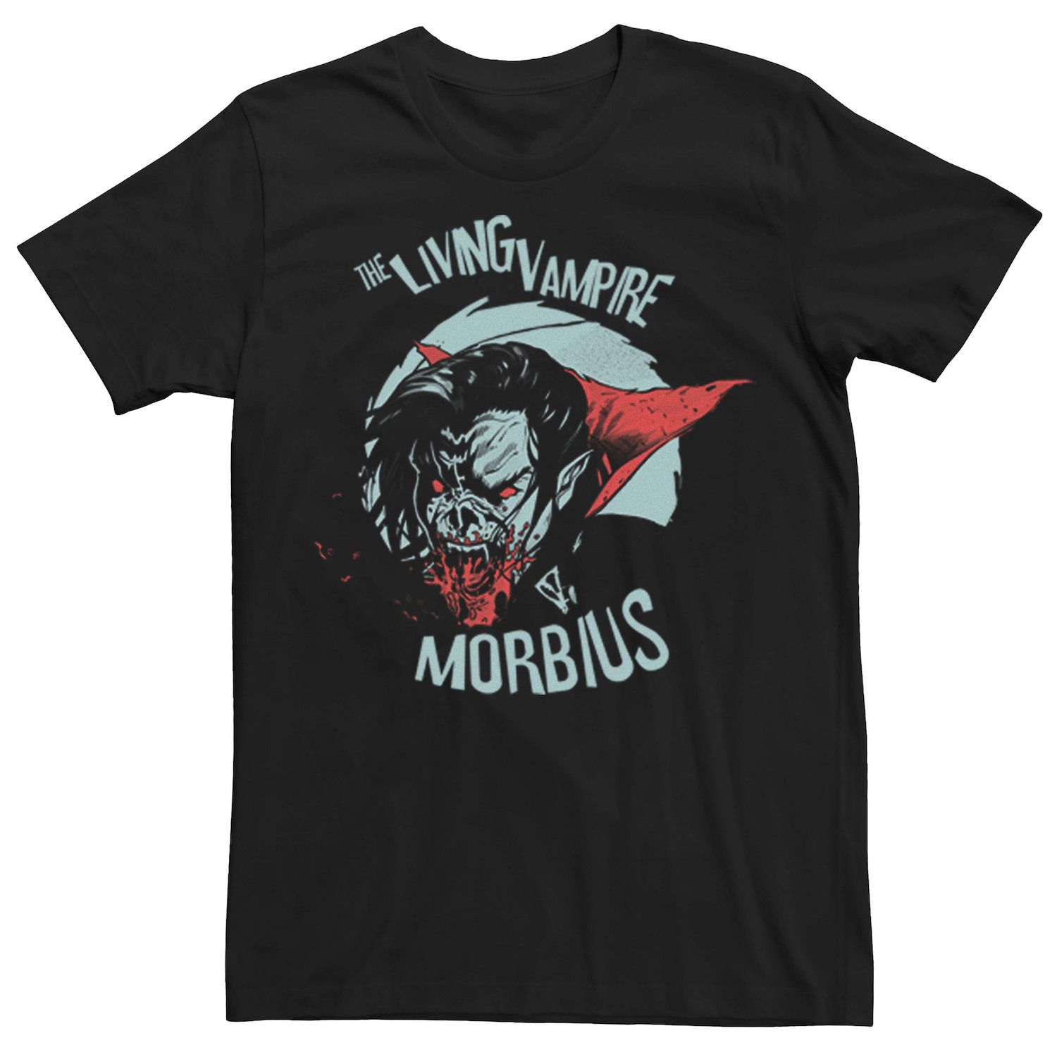 Мужская футболка Morbius The Living Vampire Dark Portrait Marvel