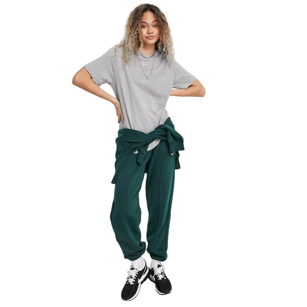 

Футболка Nike Essential Mini Swoosh Boyfriend, серый