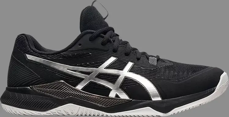 

Кроссовки gel tactic 'black pure silver' Asics, черный