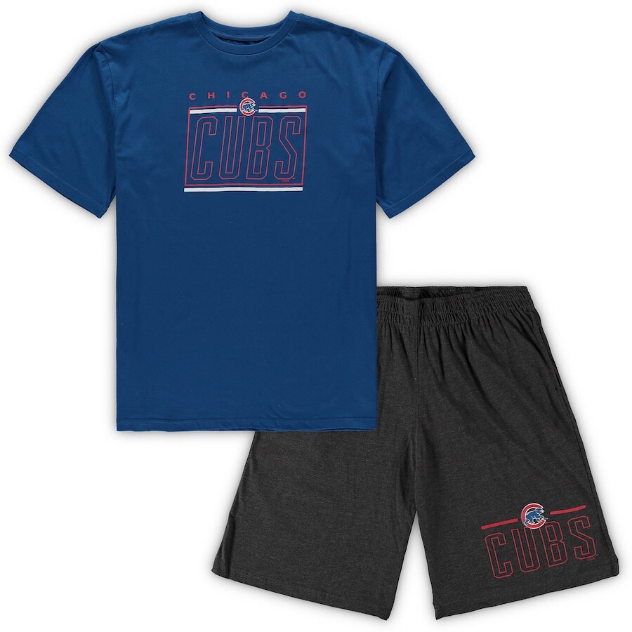 

Пижамный комплект Concepts Sport Chicago Cubs, угольный
