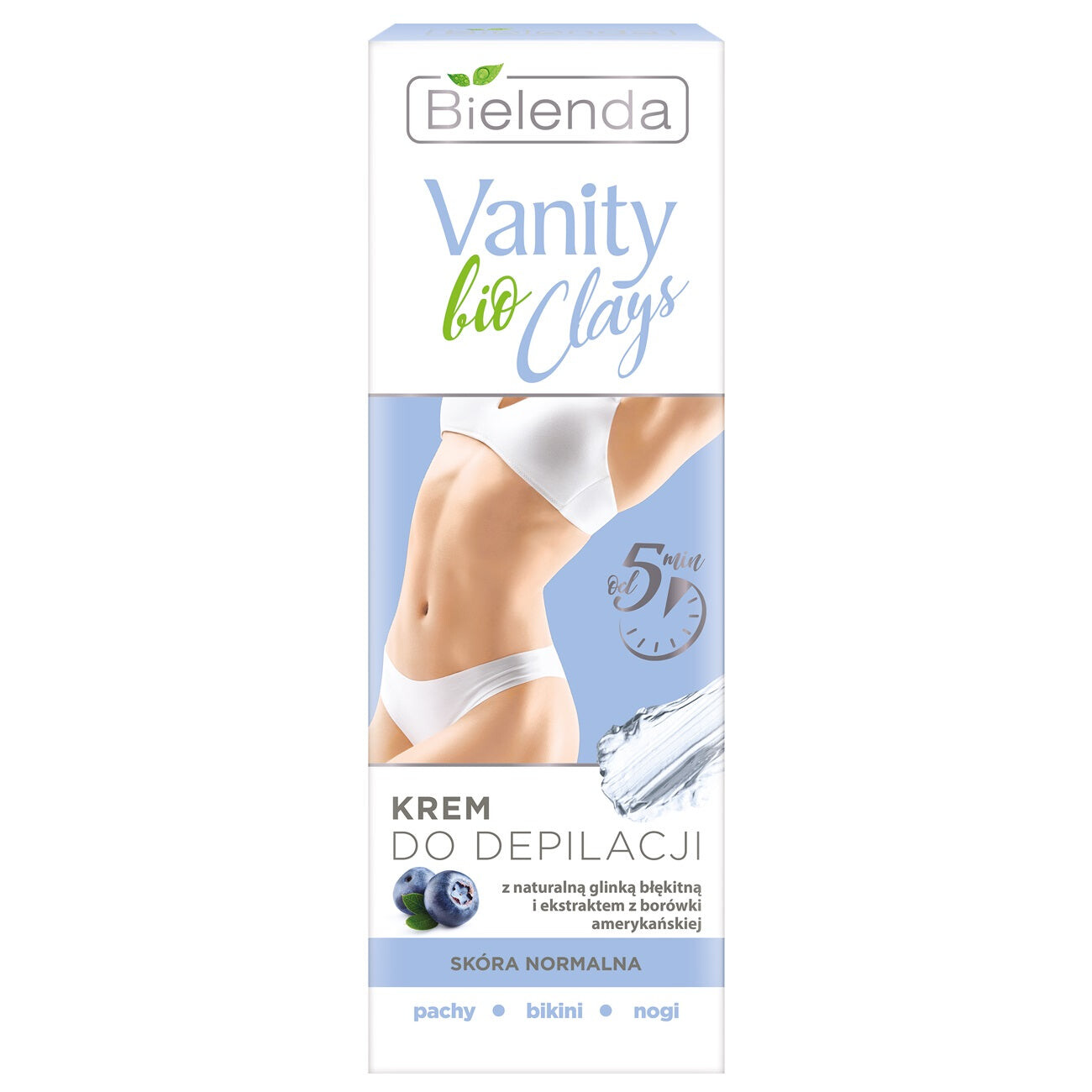 

Bielenda Крем для депиляции Vanity Bio Clays с голубой глиной для нормальной кожи 100мл