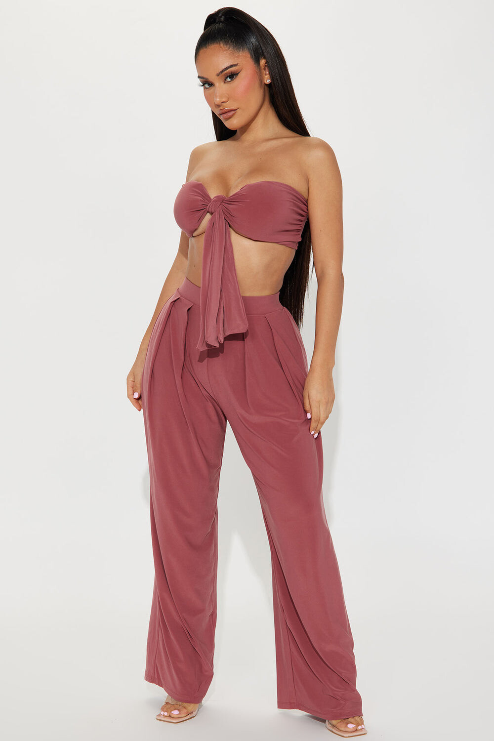 

Брюки Fashion Nova BSET03012, роза