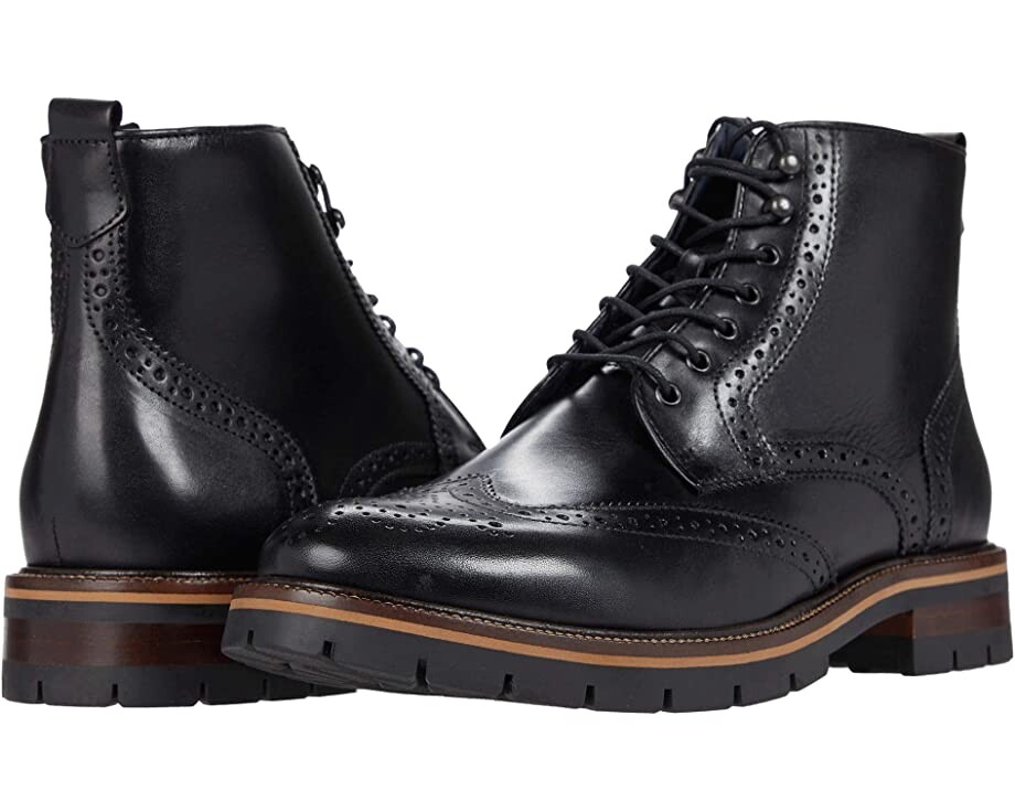 

Ботинки Cody Wing Tip Zip Boot Johnston & Murphy, кожа