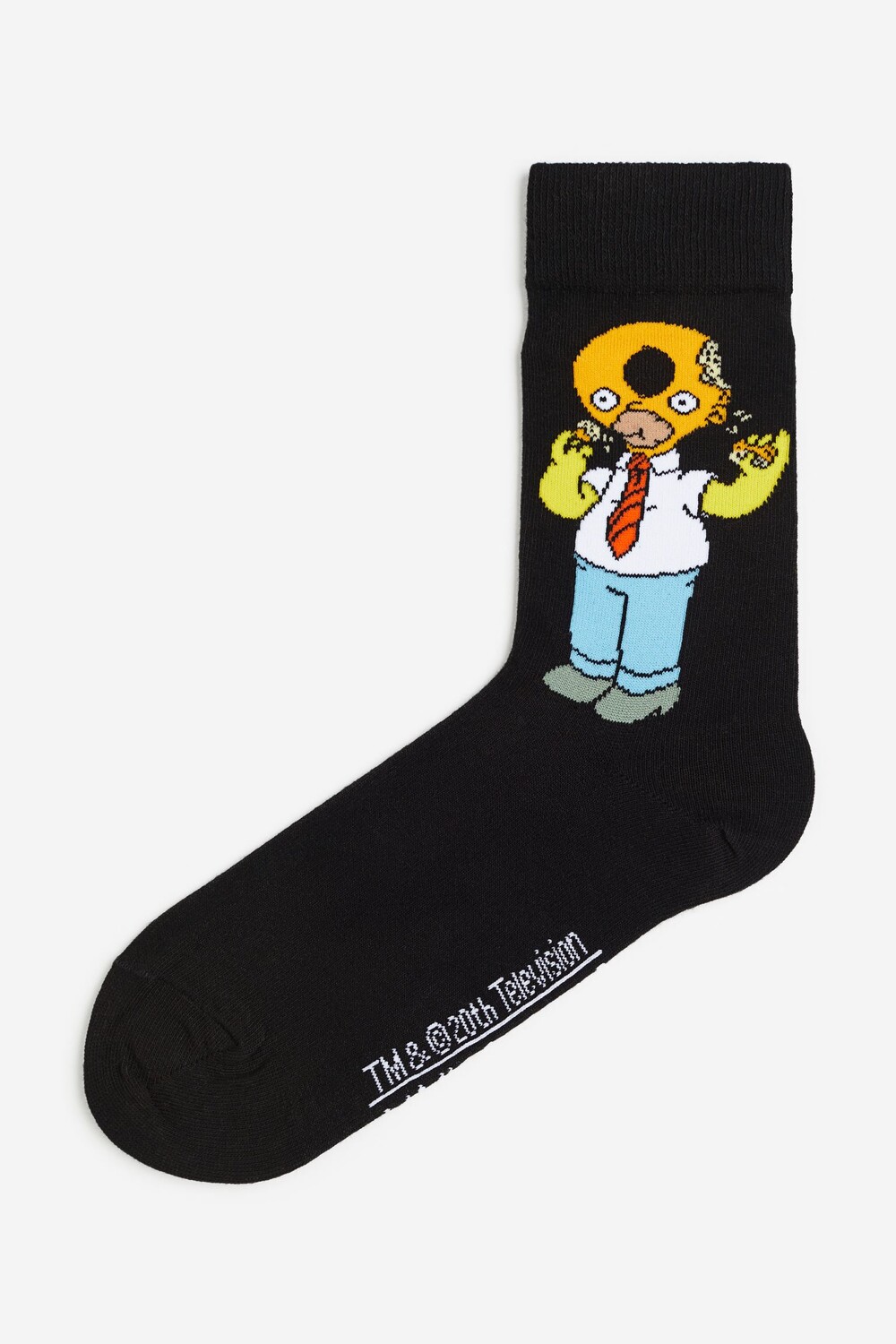 

Носки H&M x The Simpsons Motif-detail, черный