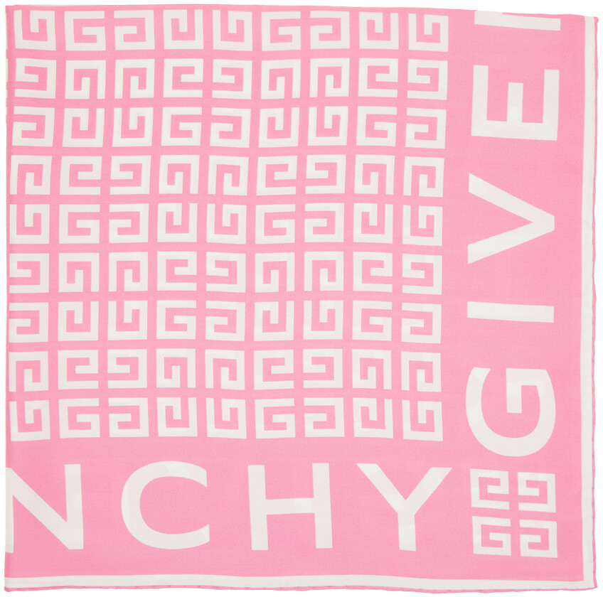 

Розово-белый шарф 4G Givenchy