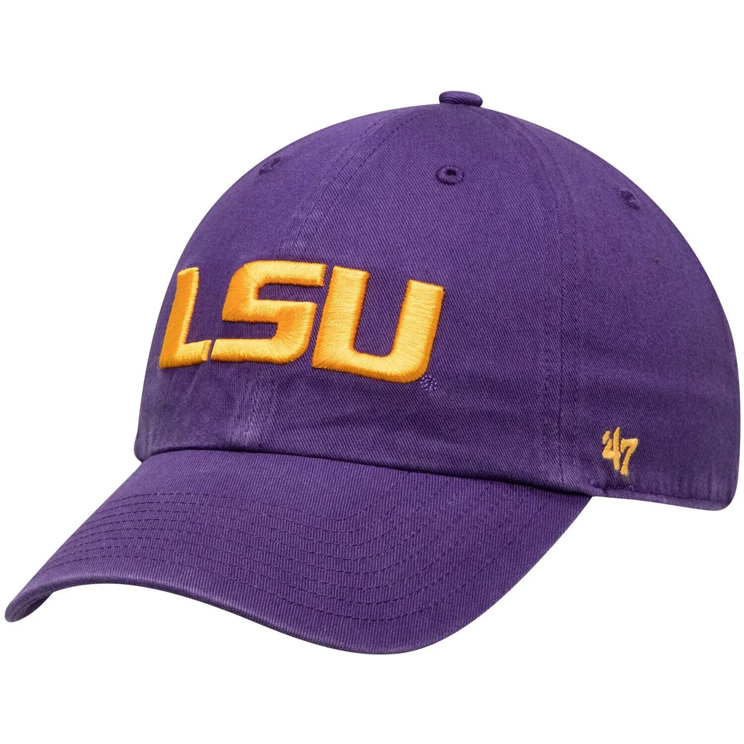 

Мужская регулируемая кепка с логотипом LSU Tigers '47 фиолетового цвета