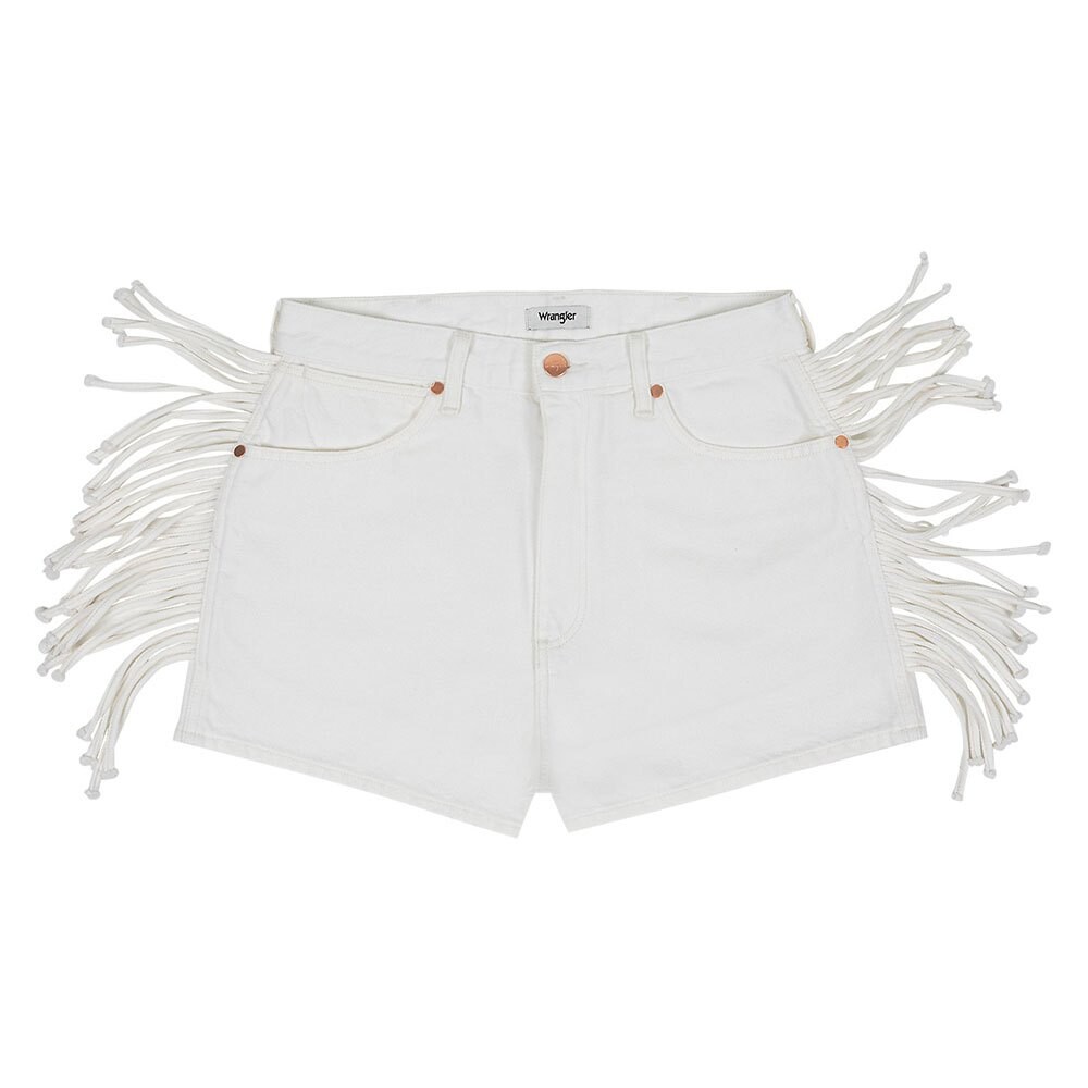 

Джинсовые шорты Wrangler Fringed Festival, белый