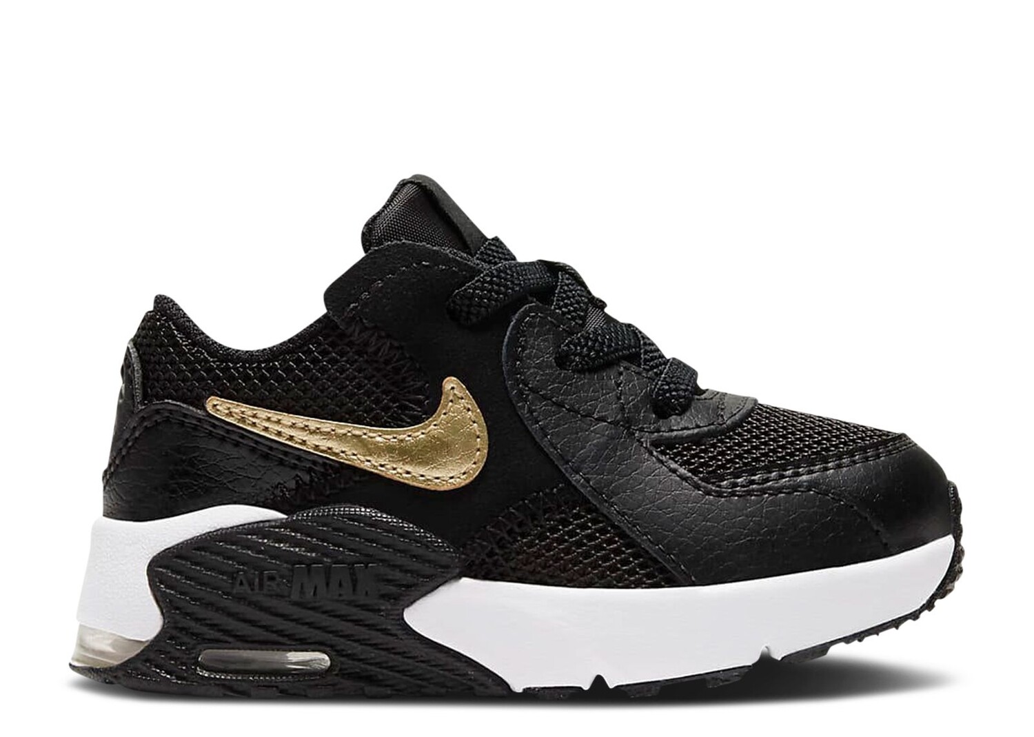

Кроссовки Nike Air Max Excee Td 'Black Metallic Gold Star', черный