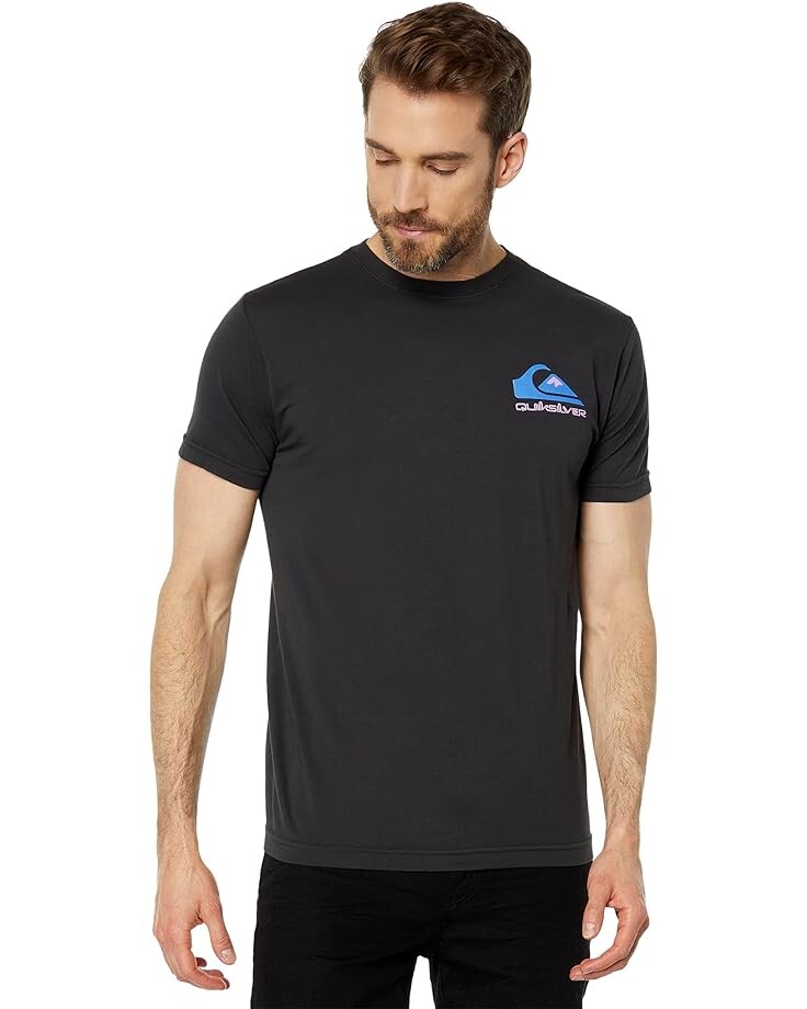 

Футболка Quiksilver Omni Logo Short Sleeve Tee, цвет Black 1