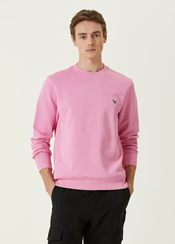 

Толстовка из органического хлопка с розовым логотипом PS by Paul Smith