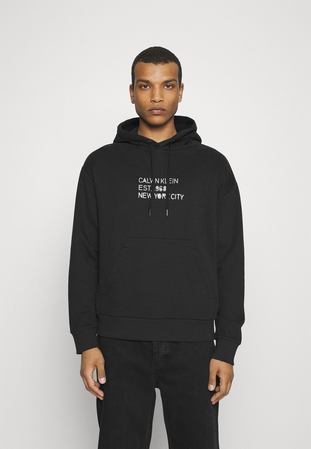 

Толстовка с капюшоном Calvin Klein, черный