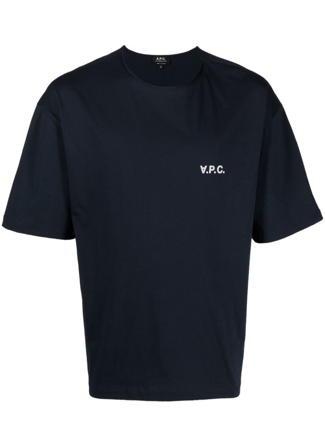 

A.P.C. футболка с логотипом, синий