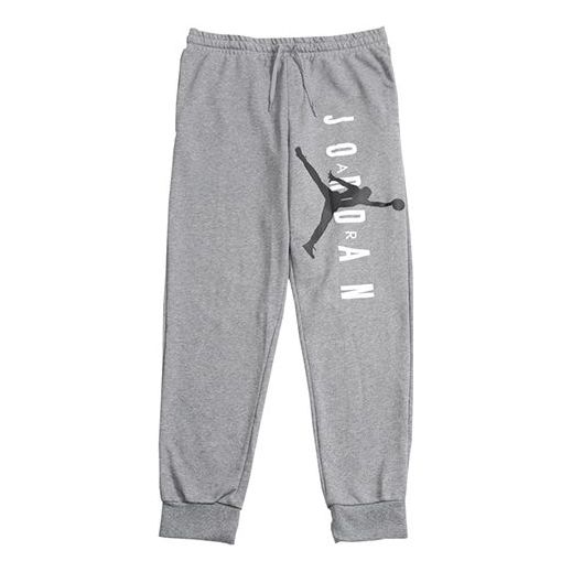 Спортивные штаны Air Jordan Knit Basketball Athleisure Casual Sports Long Pants Gray, серый спортивные штаны adidas originals trackpants athleisure casual sports gray серый