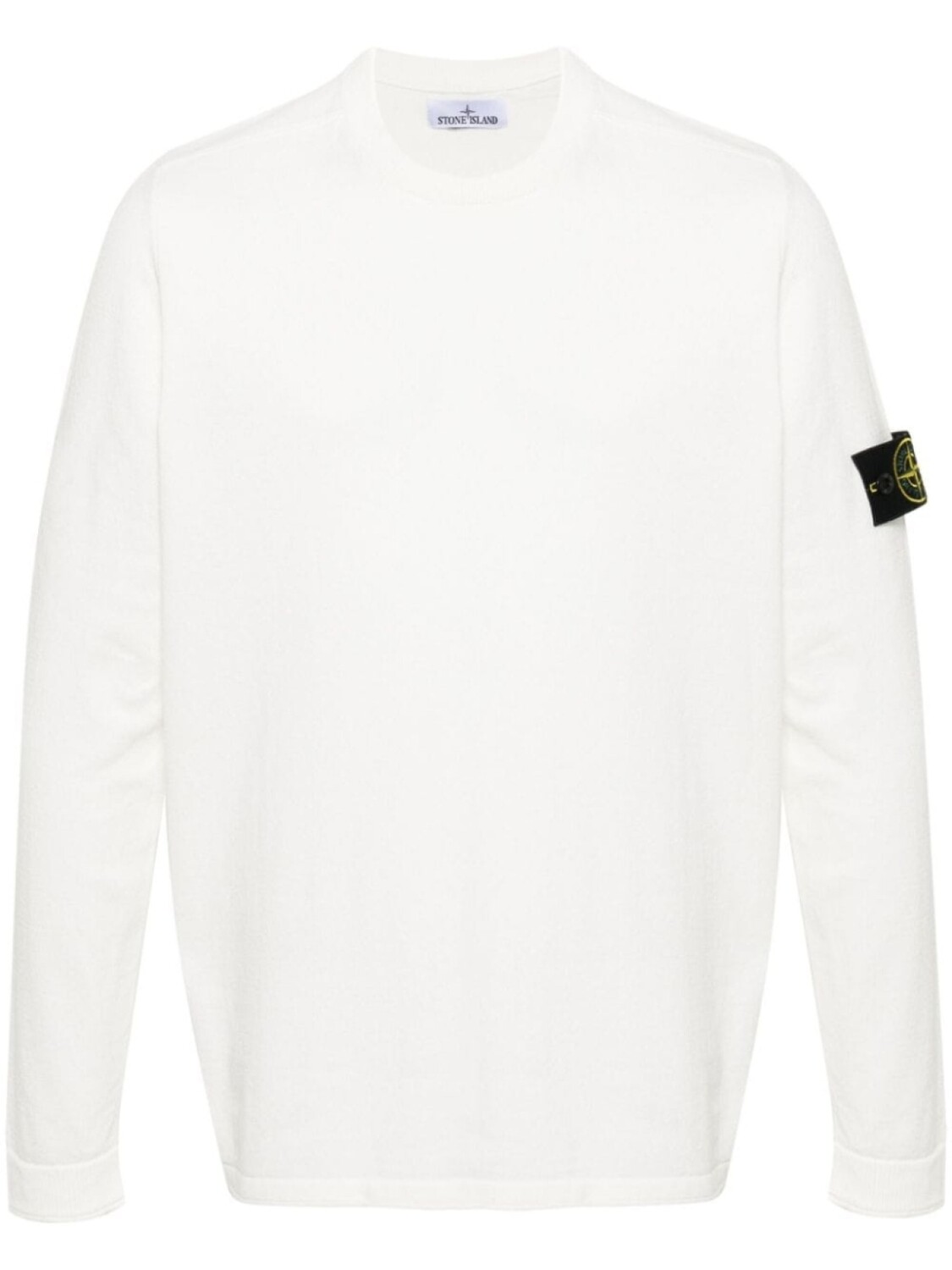 

Stone Island толстовка с аппликацией Compass, белый