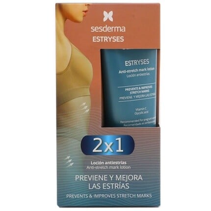 

Estryses Stretch Mark Lotion Уход за кожей Крем от растяжек на теле 200 мл - Упаковка из 2 шт. Sesderma