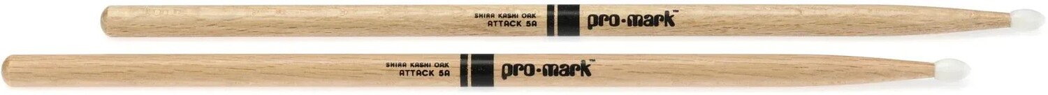 

Барабанные палочки Promark Classic Attack – Дуб Шира Каши – 5A – Нейлоновый наконечник