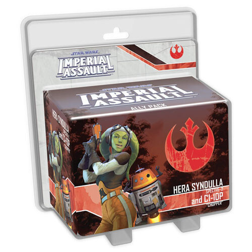 

Настольная игра Fantasy Flight Games Star Wars: Imperial Assault - Hera Syndulla & C1-10P Ally Pack