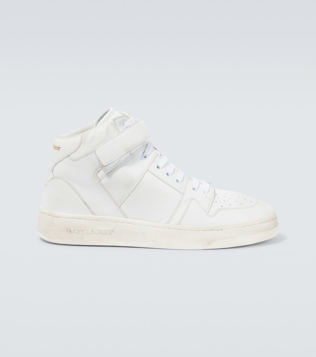 

Кроссовки lax из кожи Saint Laurent, белый