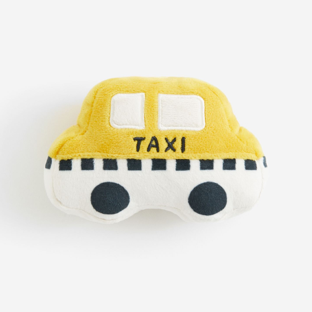 цена Мягкая погремушка H&M Home Taxi, желтый