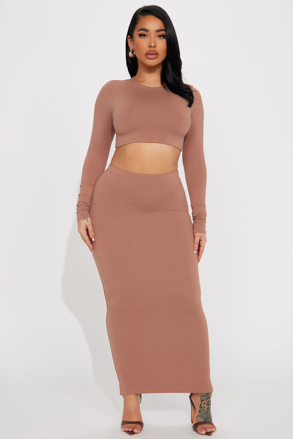 

Юбка Fashion Nova ST1840A, мокко