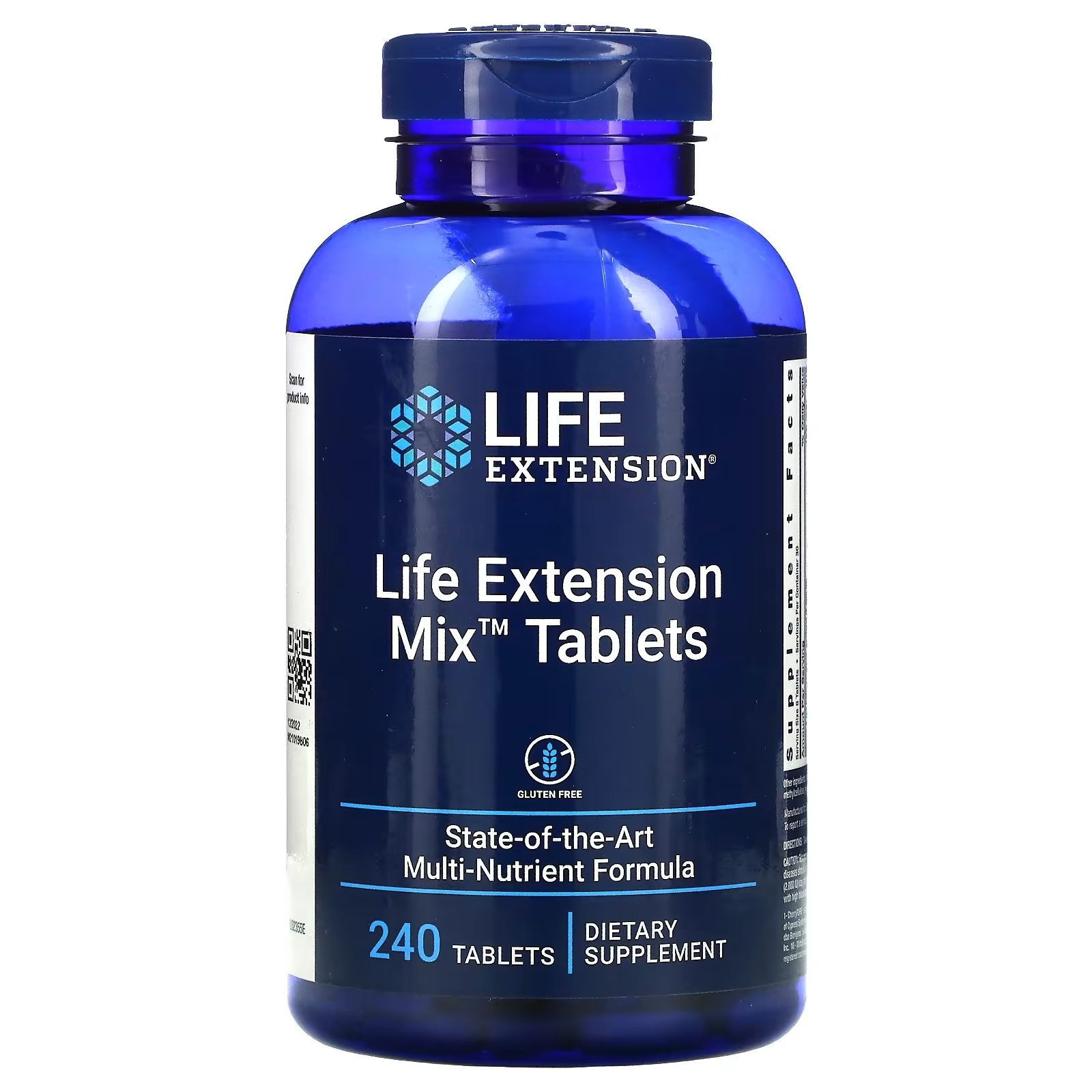 Пищевая Добавка Life Extension Mix Tablets, 240 таблеток пищевая добавка life extension безмятежный сон 30 мягких таблеток