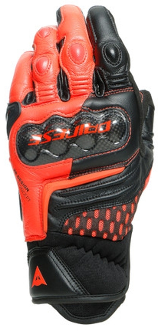 Перчатки мотоциклетные Dainese Carbon 3 Short, красный перчатки красный